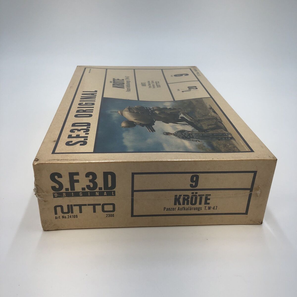 NITTO 1/20 Vintage Kit KROTE S.F.3.D ORIGINAL Maschinen NITTO 1/20 Vintage Kit KROTE S.F.3.D ORIGINAL Maschinen