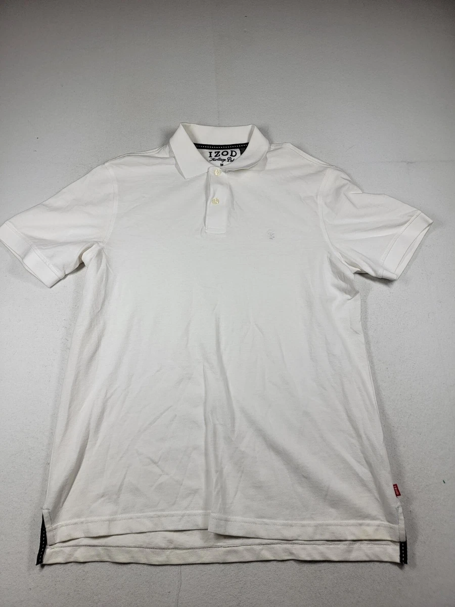 Izod white top polo shirt