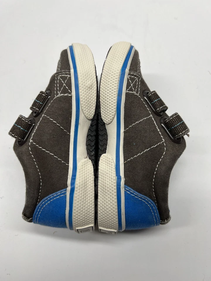 Zapatillas Sperry Halyard Niños 5.5 Gris Correa Ajustable Zapato Nuevo En Caja Foto 4 de 4