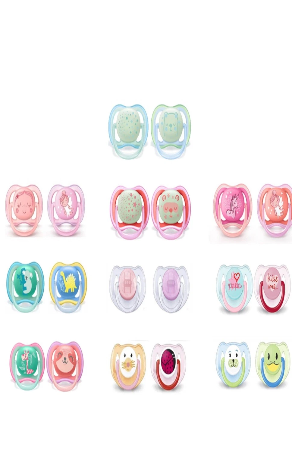 Philips Avent Baby Soother Dummy Nipple 0-6m /6-18m 18m+ Hygienic Cap
Opens in a new window or tab