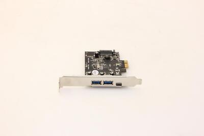 VANTEC UGT-PC331AC 3-Port USB 3.0 Type A/C PCIe Host Card. SKU 221472
