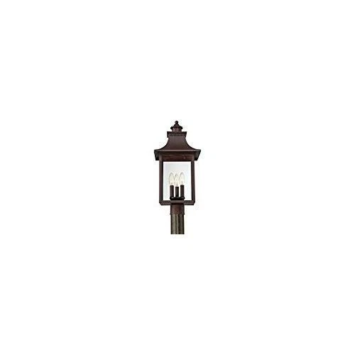 Quoizel CCR9010CU 3-Light Chancellor Outdoor Lantern in Copper Bronze - Picture 9 of 9