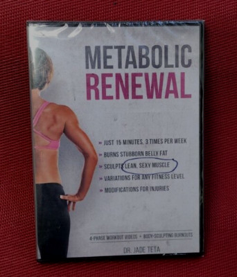 NEW METABOLIC RENEWAL 4 DVD Videos of WOMENS Female HORMONE Workout WEIGHT LOSS!