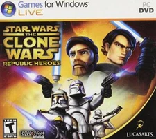 Star Wars The Clone Wars: Republic Heroes - Windows - DVD-ROM - GOOD