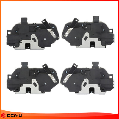 4Pcs Power Door Lock Latch Actuators Front & Rear Side For 2010-2014 Ford F-150