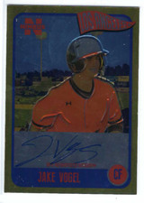 JAKE VOGEL 2020 ONYX NIMBUS ON CARD AUTO GOLD FOIL /50