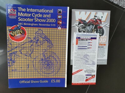 International Motor Cycle Show 2000 Official Show Guide Programme 