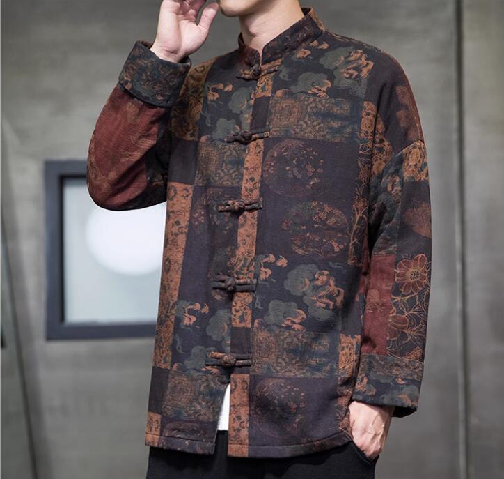 Mens Winter Jacket With Stand Up Collar Slim Silhouette For Casual And Business Casual Long Sleeve main image 0