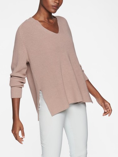 Athleta Switchback Pullover Sweater 
