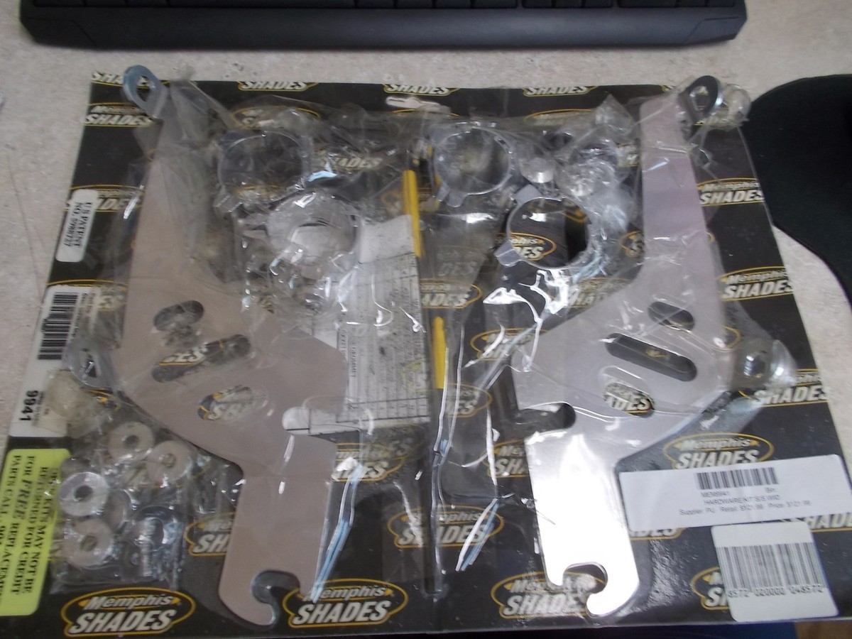 NOS Honda Memphis Shades Windshield Hardware Kit 1987-2007 VT1100C
