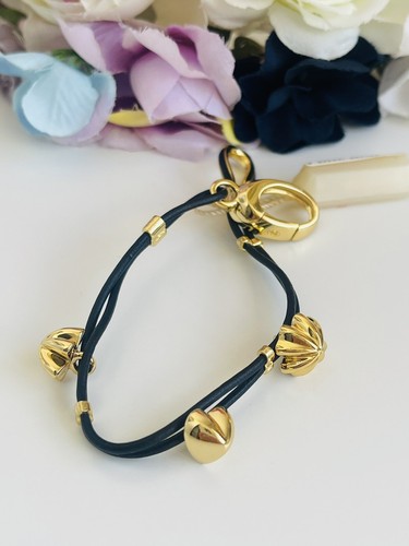 Bracciale Molecole Flower Con Ciondolini E Cordino