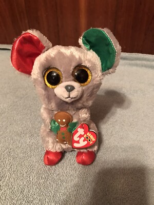 Mac The Mouse Beanie Boo Ty Beanie Boos Mac The Mouse Christmas
