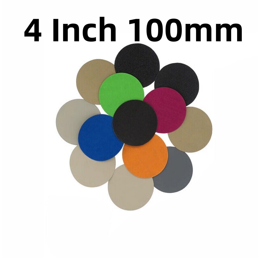 60Grit -10000Gri Sanding Discs 4 Inch 100mm Wet & Dry Sanding Sheets Hook & Loop