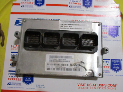  ️ ️ 2007 NITRO ECM ENGINE CONTROL MODULE COMPUTER PCM ECU POWER UNIT 3.7L