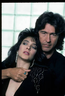 Lisa Peluso Randolph Mantooth in Loving 1989 Historic TV Old Photo 2