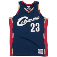 Mens Mitchell & Ness NBA Swingman Alternate Jersey Cavaliers Lebron James 2008