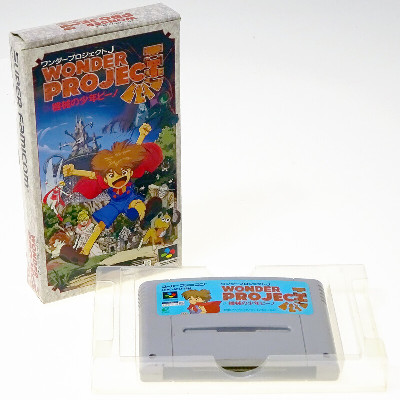 WONDER PROJECT J Nintendo SFC Super Famicom Japan Import