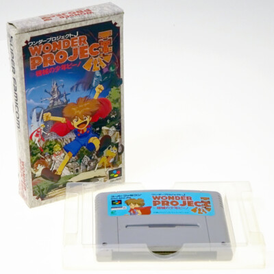 WONDER PROJECT J Nintendo SFC Super Famicom Japan Import SNES ENIX NTSC ...