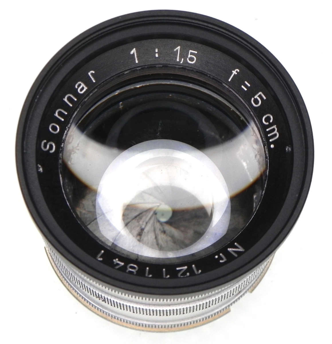 Zeiss 5cm F1.5 Sonnar Leica M mount #1211841........ Rare !!
