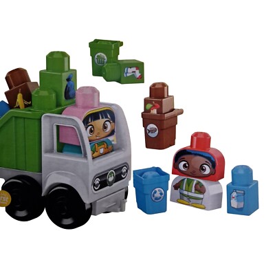Fisher-Price - Mega Bloks Green Town Sort And Recycle Squad - Fisher-Price  