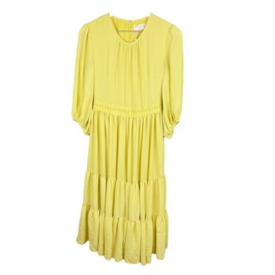 NEW Rachel Parcell Collection Autumn Apple Dress in Citrus Yellow Size Small | eBay NEW Rachel Parcell Collection Autumn Apple Dress in Citrus Yellow Size Small | eBay