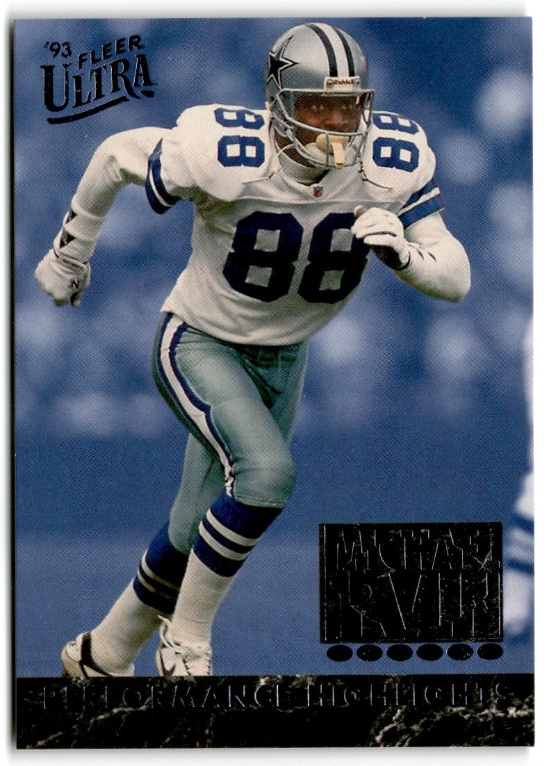 1993 Ultra  Performance Highlights Michael Irvin Dallas Cowboys #6