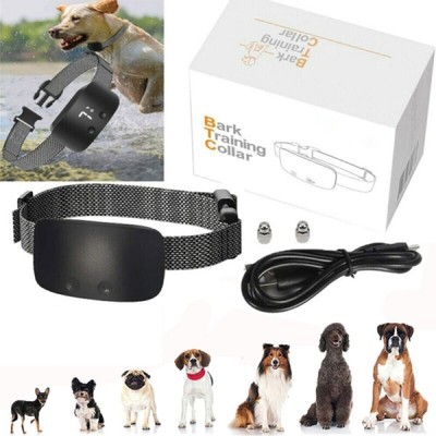 Antibell Hunde Halsband Collar Trainer Erziehungshalsband Ton Vibration Schock