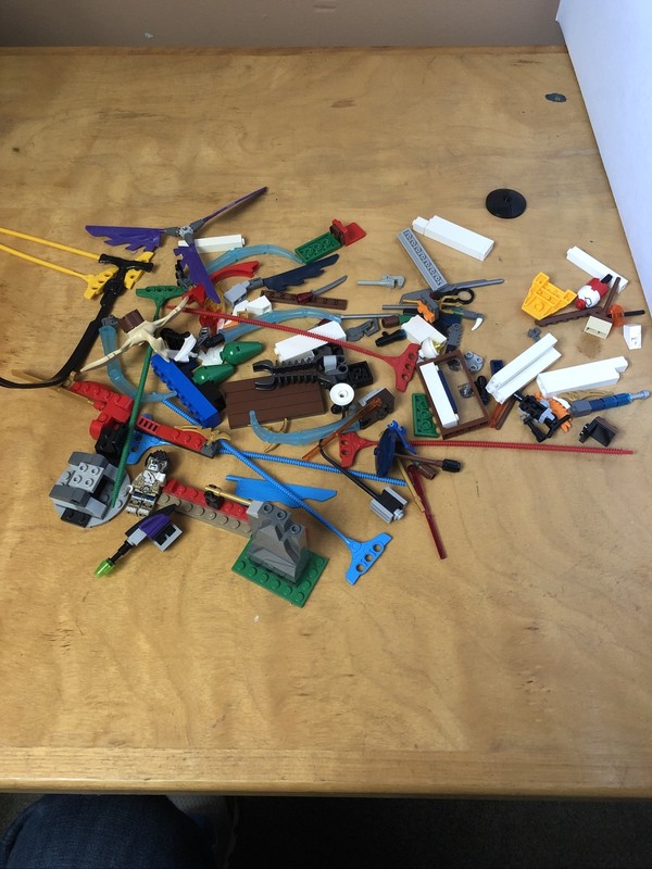 Assorted Chimara And Legos