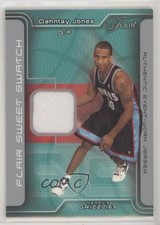 2003-04 Flair Sweet Swatch Jerseys 100/250 Dahntay Jones #SSJ-DJ 6ks