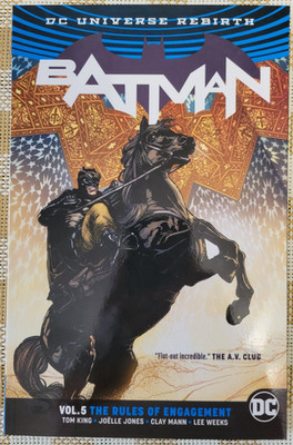 Batman Vol. 5: Rules of Engagement; DC Universe Rebirth Paperback Tom King