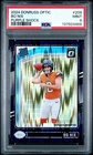 2024 Donruss Optic Bo Nix Purple Shock Prizm #209 (RC) PSA 9 🔥