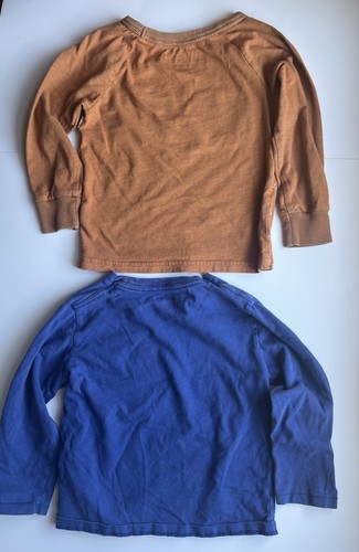 Paket 9 Jungen Kleinkind verschiedene gemischte Marken Langarmshirts Thermo Größe 3T - Bild 3 von 14