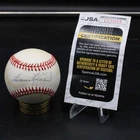 Harmon Killebrew Signed Rawlings OAL Baseball Twins Autograph JSA COA D14376