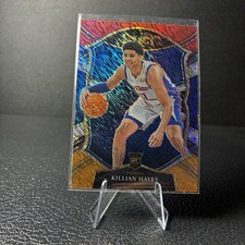 2020-21 Panini Select - Concourse Killian Hayes #67 Red White Orange Shimmer