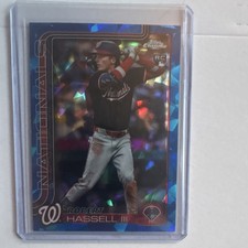 Topps Chrome Sapphire Robert Hassell III Nationals Rookie #USC154 2025
