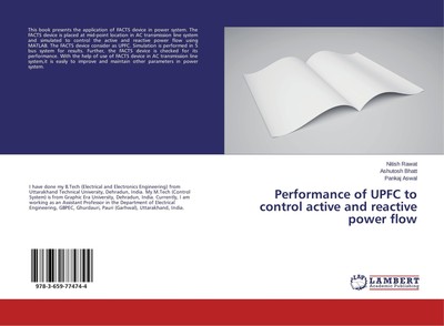 Performance of UPFC to control active and reactive power flow Nitish Rawat