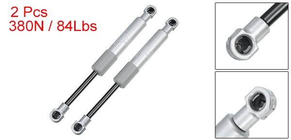 8inch 380N/84Lbs Gas Struts Shocks Universal for Car Truck - 2pcs Silver Tone