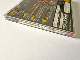 Sega Saturn Capcom Generation Episode 4 Solitary Heroes With Postcard Iv