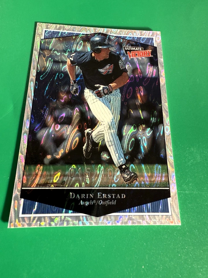 1999 Ultimate Victory Collection DARIN ERSTAD #5 **SUPER RARE 15 /100 ~Angels - Image 2 of 4