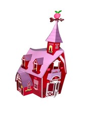 My Little Pony Apple Barn only Playset Pink Red Vintage 2014 Toy