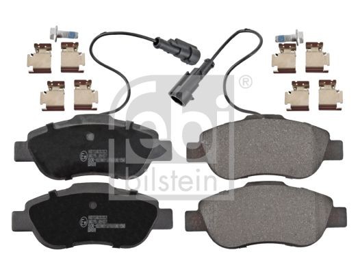 FEBI Brake Pad Set Front With Anti-Squeak Plate Fits Fiat 500 C Panda Ford Ka