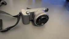 Sony NEX-5R 16.1MP Digital Camera 16-50mm Lens Silver Plus Spare Camera
