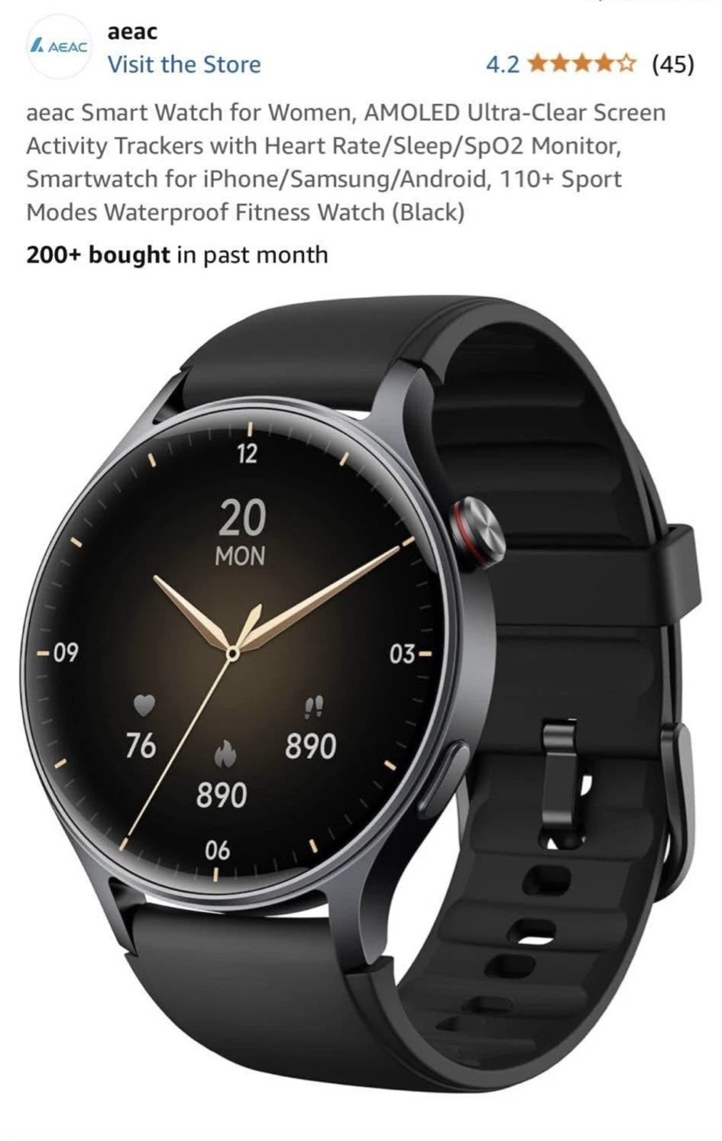 Smart Watch/Activity Trackers with Heart Rate/Sleep/Sp02 Monitor