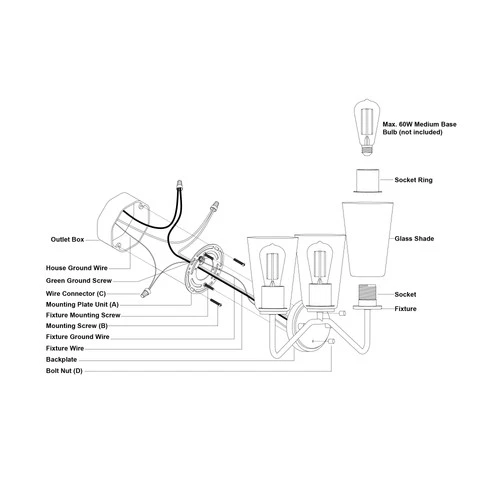 Vaxcel Lighting W0440 Beverly 3 Light 22"W Vanity Light - Brass - Picture 2 of 8