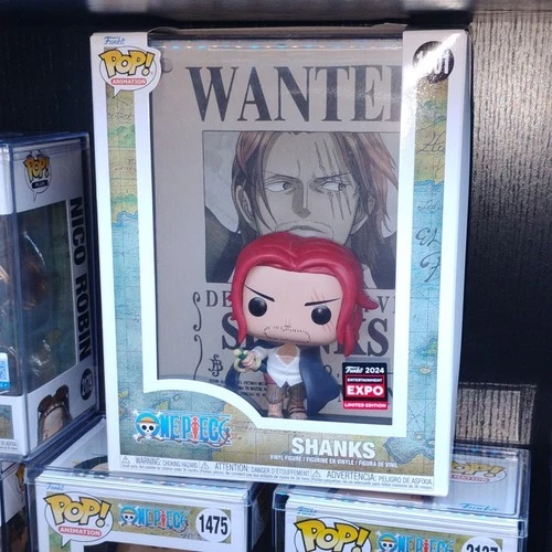 Funko Pop! One Piece Shanks Entertainment Expo Limited Edition Figure #1401