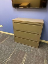 3Dr 42"Wx19"Dx41"H lateral file cabinet by HON Office Furniture / Model 793L