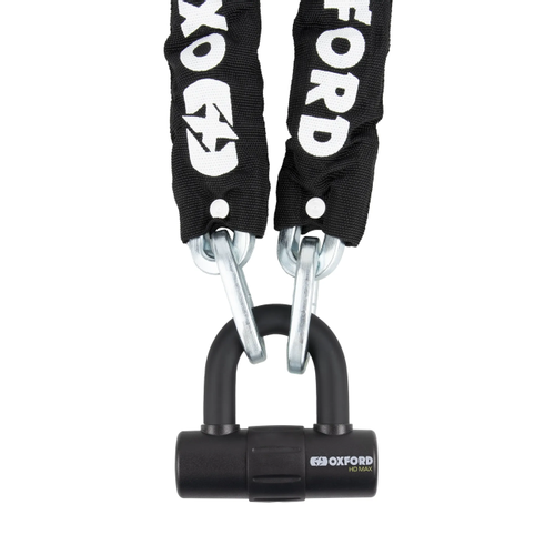 Oxford HD Chain Lock – 9.3mm, Double Locking Padlock PN: OF157