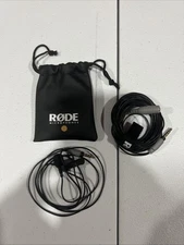 Rode SmartLav+ lavalier condenser microphone lapel mic 3.5mm TRRS & Extension