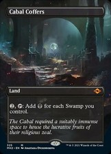 MTG English Cabal Coffers (Borderless) NM Normal Modern Horizons 2