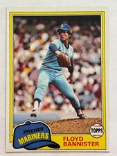 1981 Topps #166 Floyd Bannister Seattle Mariners